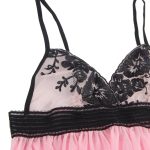 Babydoll με floral σχέδιο στο μπούστο - Image 6